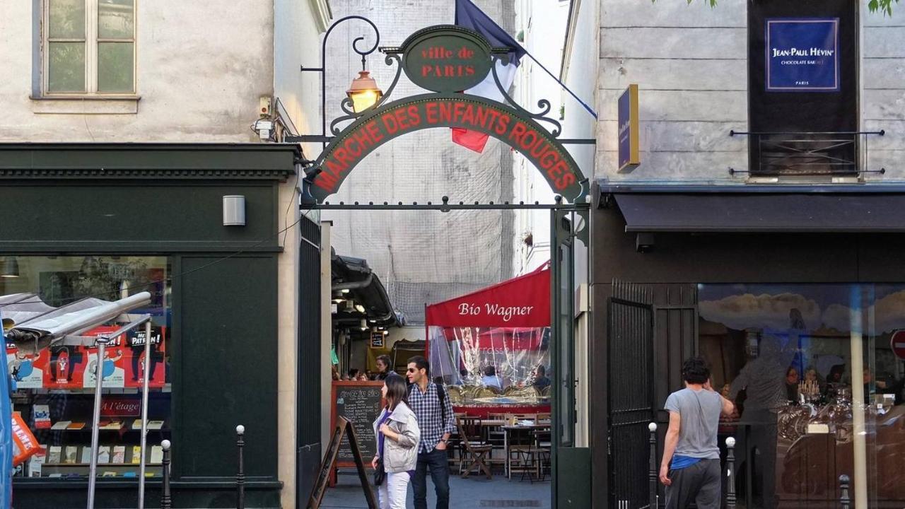Le Studio Des Enfants Rouges Lägenhet Paris Exteriör bild